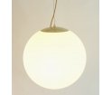 Lampa wisząca Drop Innermost - biała, średnica 20 cm