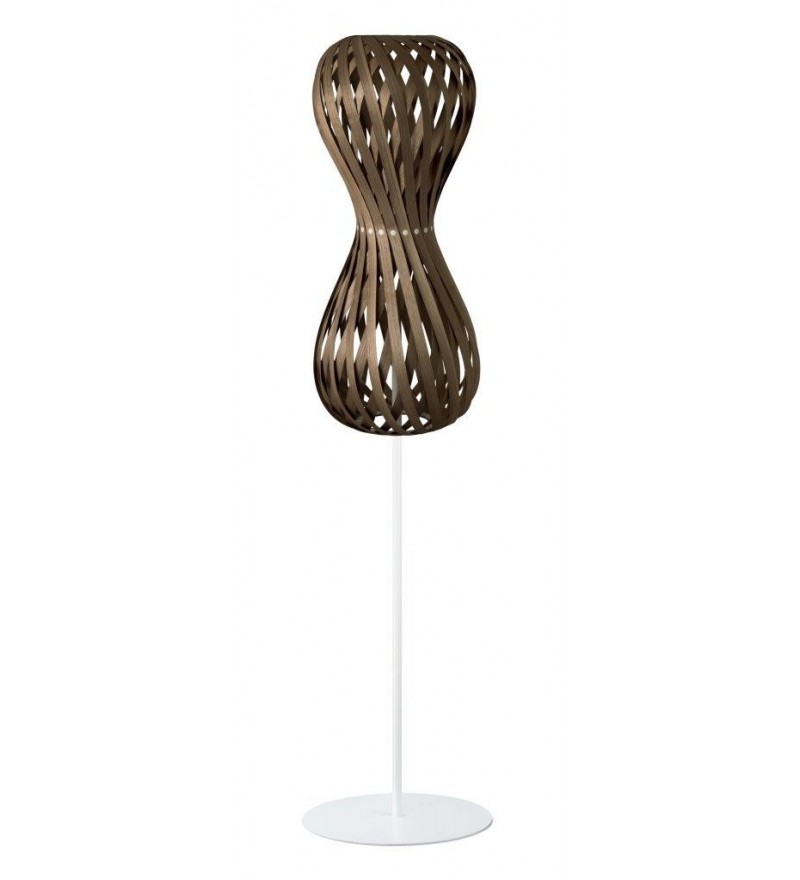 Lampa podłogowa SWING 30/70S orzech - średnica 30 cm