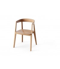 Krzesło KOS Nurt - dąb lakierowany