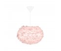 Lampa z piór Eos Light Rose UMAGE (dawniej VITA Copenhagen) - bladoróżowa