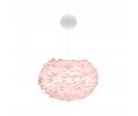 Lampa z piór Eos Light Rose UMAGE (dawniej VITA Copenhagen) - bladoróżowa