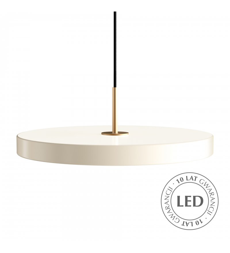 Lampa Asteria medium pearl UMAGE - perłowa biel