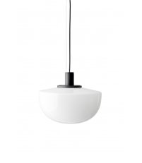 Lampa wisząca Bank Pendant Menu - mleczne szkło