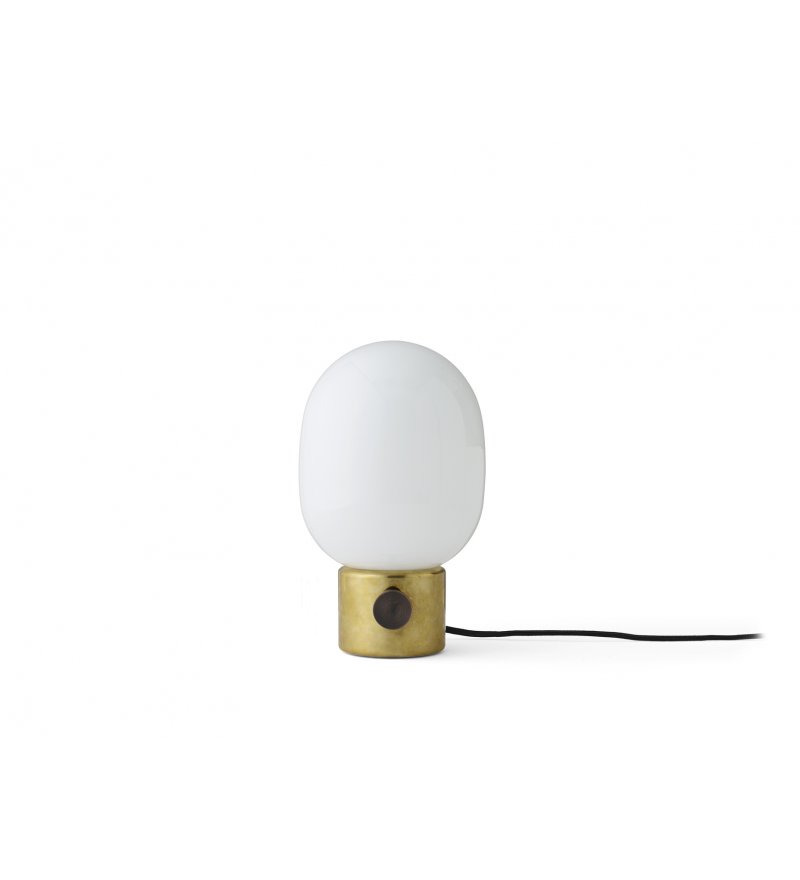Lampa stojąca z lustrzanego mosiądzu JWDA Audo Copenhagen (dawniej Menu)