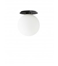 Lampa sufitowa / kinkiet TR Bulb Menu - czarna / matowa, ze ściemniaczem