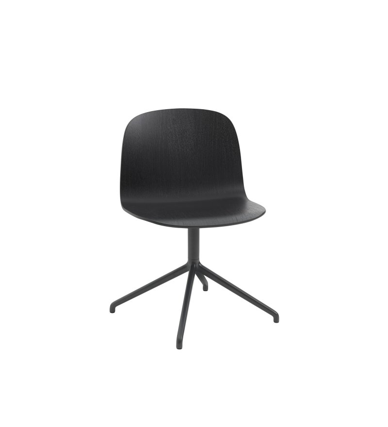 Krzesło na podstawie krzyżakowej VISU Wide Chair Muuto - r&oacute;żne kolory