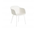 Fotel Fiber Armchair Tube Base Muuto - różne kolory