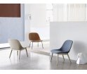 Krzesło FIBER LOUNGE CHAIR TUBE BASE MUUTO - różne kolory