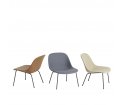 Krzesło FIBER LOUNGE CHAIR TUBE BASE MUUTO - różne kolory