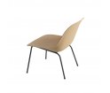 Krzesło FIBER LOUNGE CHAIR TUBE BASE MUUTO - różne kolory