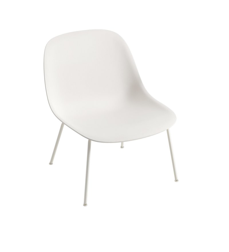 Krzesło FIBER LOUNGE CHAIR TUBE BASE MUUTO - r&oacute;żne kolory