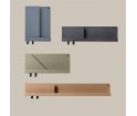 Średnia półka FOLDED Muuto - różne kolory