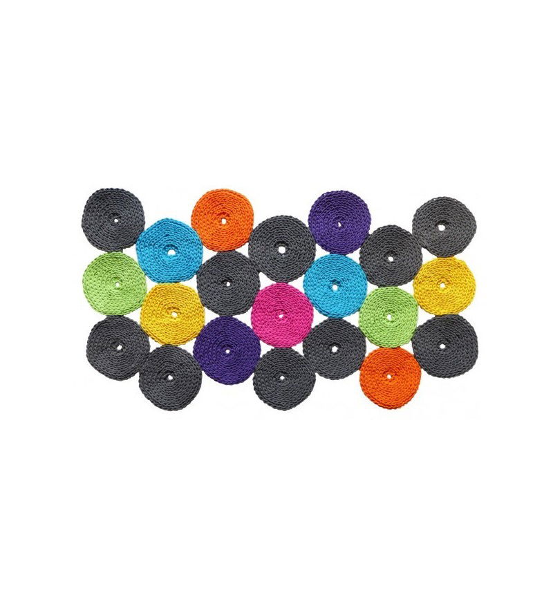 Asymetryczny dywan dziergany ze sznurka MOTARNIA