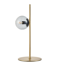 Lampa biurkowa Orb Bolia - mosiądz