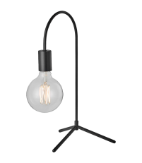 Lampa biurkowa Piper Bolia - czarny mat