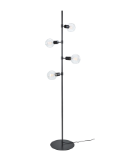Lampa podłogowa Piper Bolia - czarny mat