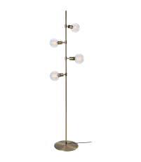 Lampa podłogowa Piper Bolia - mosiądz