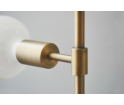 Lampa podłogowa Piper Bolia - mosiądz