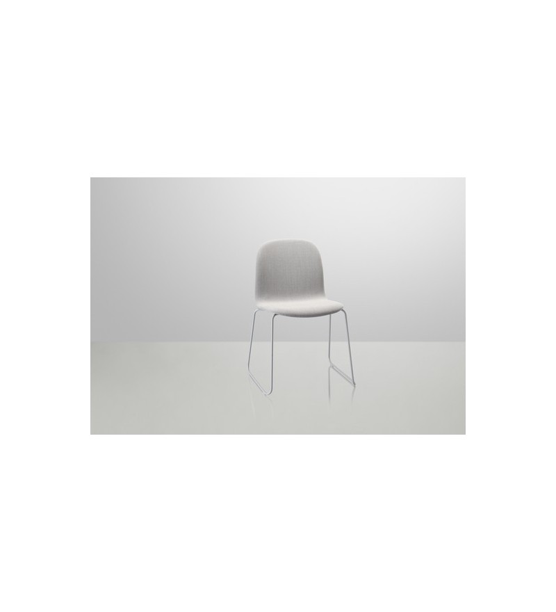 Krzesło tapicerowane VISU CHAIR SLED BASE MUUTO