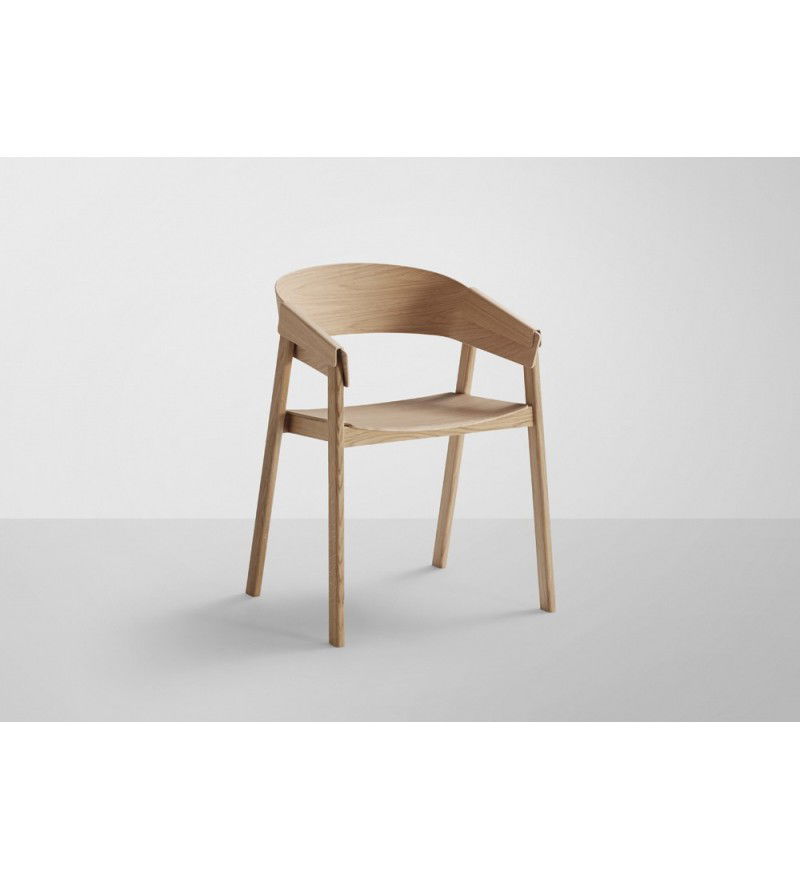 Krzesło drewniane Cover Armchair Muuto - r&oacute;żne kolory