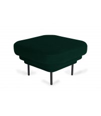 Pufa Cornice ENOstudio - zielona, tkanina Riviera 38