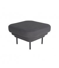 Pufa Cornice ENOstudio - szara, tkanina Ontario 96