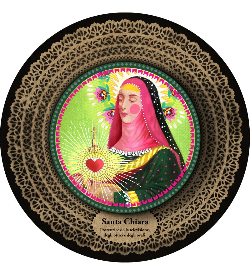 Dekoracja ikona Pop Icon Santa Chiara / św. Klara SANTHONORE