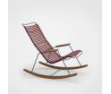 Krzesło bujane CLICK Rocking Chair HOUE - różne kolory, na zewnątrz