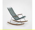 Krzesło bujane CLICK Rocking Chair HOUE - różne kolory, na zewnątrz