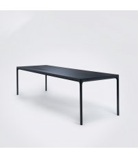 Stół ogrodowy FOUR HOUE - 270x90cm, czarny, na zewnątrz