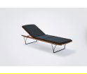 Poduszka na leżak ogrodowy MOLO Cushion Sunbed HOUE - ciemnoszara, na zewnątrz