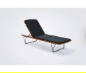 Poduszka na leżak ogrodowy MOLO Cushion Sunbed HOUE - ciemnoszara, na zewnątrz