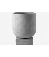 Donica Podium Medium Bolia - Ø33 cm, szara