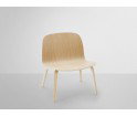 Krzesło drewniane VISU LOUNGE CHAIR MUUTO