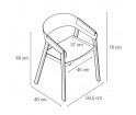 Krzesło COVER CHAIR MUUTO