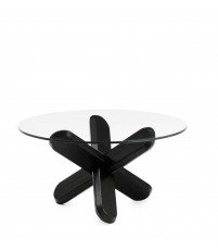 Stolik DING Normann Copenhagen z bezbarwnym blatem