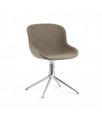 Krzesło tapicerowane HYG CHAIR SWIVEL 4L Normann Copenhagen - różne kolory, aluminiowa podstawa