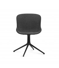 Krzesło tapicerowane HYG CHAIR SWIVEL 4L Normann Copenhagen - różne kolory, czarna podstawa