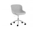 Krzesło tapicerowane HYG CHAIR SWIVEL 5W Gaslift Alu Normann Copenhagen - różne kolory, aluminiowa podstawa