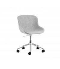 Krzesło tapicerowane HYG CHAIR SWIVEL 5W Gaslift Alu Normann Copenhagen - różne kolory, aluminiowa podstawa