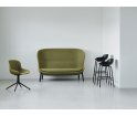 Krzesło tapicerowane HYG CHAIR SWIVEL 5W Gaslift Alu Normann Copenhagen - różne kolory, aluminiowa podstawa