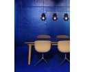 Krzesło tapicerowane HYG CHAIR SWIVEL 5W Gaslift Alu Normann Copenhagen - różne kolory, aluminiowa podstawa