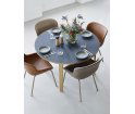 Krzesło tapicerowane HYG CHAIR SWIVEL 5W Gaslift Alu Normann Copenhagen - różne kolory, aluminiowa podstawa