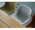Krzesło tapicerowane HYG CHAIR SWIVEL 5W Gaslift Alu Normann Copenhagen - różne kolory, aluminiowa podstawa