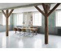 Krzesło tapicerowane HYG CHAIR SWIVEL 5W Gaslift Alu Normann Copenhagen - różne kolory, aluminiowa podstawa
