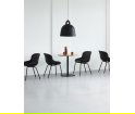 Krzesło tapicerowane HYG CHAIR SWIVEL 5W Gaslift Alu Normann Copenhagen - różne kolory, aluminiowa podstawa