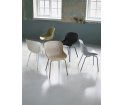 Krzesło tapicerowane HYG CHAIR SWIVEL 5W Gaslift Alu Normann Copenhagen - różne kolory, aluminiowa podstawa