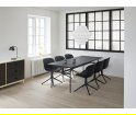 Krzesło tapicerowane HYG CHAIR SWIVEL 5W Gaslift Alu Normann Copenhagen - różne kolory, aluminiowa podstawa