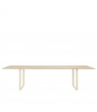 St&oacute;ł 70/70 Muuto - 108 x 295 cm, lita dębina/ r&oacute;żne kolory podstawy