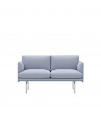 Sofa Studio 140 cm OUTLINE MUUTO - aluminiowa podstawa, wysokość siedzenia 45cm, r&oacute;żne kolory